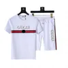 T-shirt de trajes masculino Conjunto de camisetas de luxo designer de luxo masculino feminino