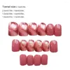 False Nails Nail Charming Press-on Short Multicolor Manicures Full Cover Tips Beauty Accessories Fingernail Manicure