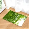 Tapijt tropische groene planten bloem vogel stijl badkamer tapijt badkamer mat set 3d print badkamer vloer tapijt badkamer tapijt 230329