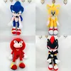 Оптовая Sonic Hedgehog Toy Character Plush Sonic Backpack фаршированная звуковая плюшевая кукла аниме sonic hedgehog рисунок плюшевая игрушка