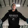 Herren Hoodies Sweatshirts Männer Fitnessstudios Gymnasium Alphalete Bodybuilding Workout Fitness Sweatshirt Männliche Sportbekleidung Kapuze 230390 230390