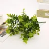 Decorative Flowers Artificial Boxwood Plant Fake Grass Greenery Palstic Leaves Home Garden Wedding Table Office Decoration Attificial
