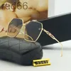 Sunglasses Designer Round frame hexagonal sun Men's and women's cut-out letter Dark Gradient color Fashion trend 7MX0