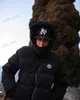 Vestes pour hommes hiver mode Trapstar noir manteau en coton pour hommes épaissi amovible chapeau sport coton manteau polyvalent T230329