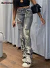 Femmes Jeans Aotvotee déchiré pour les femmes 2023 taille haute mode coréenne Streetwear mince Vintage crayon Strecth décontracté 230329