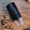 Mills Portable Coffee Grinder Electric USB RECHAREBLEABLE Home Outdoor Blenders Profession Justerbara bönor Slipning för kök 230329