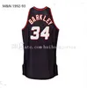 Camiseta de baloncesto cosida Charles Barkley Mitchell y Ness 1989-90 92-93 96-97 camisetas retro clásicas Hombres Mujeres Jóvenes S-6XL