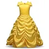 Meninas vestidos de princesas Faculdade de Natal Fantas para crianças roupas de fantasia Ball desgaste 230329