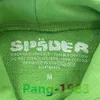 Męskie bluzy z kapturem Bluzy dziecięce Sp5der 555555 Bluza z kapturem Dla chłopców Dla dziewczynek Wysoka jakość Spider Web Nadruk z kapturem Bluzy
