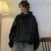 Women's Hoodies Sweatshirts Cargo Remaja Longgar Unisex Muda Keren Streetwear Kasual Vintage Gaya Jepang Malas BF Retro Pakaian Mujer Harajuku Ins l l230328