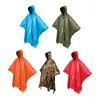 Deszczowe zużycie płaszczyków 3 na 1 wielofunkcyjny płaszcz przeciwdeszczowy wodoodporne deszcz poncho plecak piesze deszczowe okładka motocyklowa na zewnątrz namiot namiotu kempingowy 230329