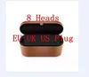 8 głowic HS01 Suszarka do włosów wielofunkcyjna Suszarka Automatyczna Curling Iron Pudownia dla szorstkich normalnych włosów Curling Irons Styler Air Wrap Dry Us/UK/EU Wtyczka Fuchsia