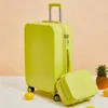 Suitcases Fashion Women Trolley Suitcase Student Strong Durable Large-Capacity Travel Lage Password Box Thickened Hard 31