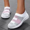 Scarpe eleganti Sepatu Kasual Wanita Modis Bersirkulasi per Sneakers Selip Platform Santai Luar Ruangan 230329