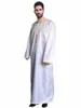 Odzież etniczna Arabia Saudyjska Mężczyźni Abaya Dubai Long Sleeve Thobe Tesettur Elbise Arabisch Djellaba Homme muzułmanin kaftan chłopcy