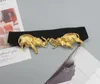 Riemen originele ontwerp goud olifant lederen riem hoogwaardige gepersonaliseerde mode damesjurk elastische ontwerper riembelsten