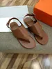 Designer dames sandalen hoogwaardige slippers kristallen kalf lederen schoenen gewatteerd platform zomer strand slippers 35-41 met doos