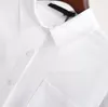 Женские блузкие рубашки 2023 Белая свободная пуговица вверх полосы полосы женщин Овергающий воротник сплетен с длинным рукавом с длинным рукавом плюс