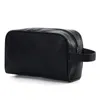 Cosmetic Bags Cases Makeup Men Travel Zipper s Organizer Storage Pouch PU Leather Toiletry Neceser 230329
