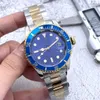 MENS TWATES 41mm Automatisk mekanisk 2813 Movement Watch Luminous Sapphire Waterproof Sports Self-Wind Fashion Wristwatches Montre de Luxe