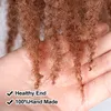 Afro Kinky Marely Braiding Hair 18 Zoll Synthetic Crochet Marley Braids Hair Extensions 30 Strähnen/Packung Natural Black Grey Ombre Marly Braid