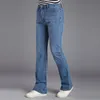 Men's Jeans ICPANS Men's Flare jeans Pants Bell Bottom Cargo Jeans Slim Blue BootCut Flared Denim Jeans For Men Trousers Boot Cut 230329