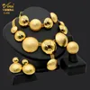 Conjuntos de joias de casamento ANIID Conjunto de joias de colar de moda africana para mulheres indianas com gargantilha banhado a ouro Conjuntos de joias marroquinas Dubai Presente de casamento nupcial 230328