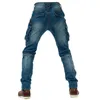Mens Jeans Autumn Men Pants Military Tactical Male Multiple Pockets Cargo Pant Casual Straight Dimem Trousers Plus Size S4Xl 230329