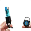 Accessoires de cigare Sile Briquet de protection Leash Case Sleeve Holder Porte-clés rétractable Portable Pipe à fumer innovante Drop Delive Dhvu9