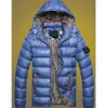 a1 plus taille manteau pierre veste homme île coton rembourré vêtements décontractés en coton pour jeunes Warm is land Épaissi grand pain à capuche Hommes