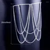 Anklets 2023 Rhinestone Multilayer Fashion Sexy and Personalized ملهى ليلي على غرار سلاسل الجسم