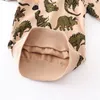 Jackor Hoppande meter Autumn Spring Dinosaurs Sweatshirts For Boys Girls Clothes Säljer Baby Shirts Animals Costum Tops Hooded 230329