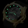 Orologi da polso Orologi da uomo alla moda SWISH Top Tourbillon Orologio meccanico automatico impermeabile Sport luminoso