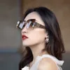 F Letter Occhiali da sole fondo 2021 occhiali da sole nuovo stile moda femminile occhiali quadrati atmosferici di tendenza rosso netto di alta qualità