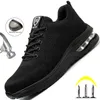 Dress Shoes Air Cushion Safety Men Women Sneakers stalen teen punctie proof Sport Work Construction Boots 230329