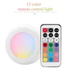 Luzes noturnas Btgeuse Wireless Teor Lamp com remoto RGB Light Light Banheiro LED BAINS LIGUNDA DE CORRIMENTO DIMMÁVEL