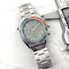 Armbanduhren für Herren 2023 Neue Herrenuhren 40mm Sechs Nadeln Alle Zifferblätter funktionieren Quarzuhr Top Luxusmarke Stahlband Herrenmode SEA Europe Designer Omeg Uhren