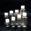 5ml 10ml 20ml 30ml 50ml 60ml 80ml 100ml Clear Plastic Empty Bottles Small Containers Bottle with Screw Cap for Liquids