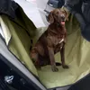 غطاء مقعد سيارة الكلب غطاء قابلة للطي مقاوم للماء الخلفية الحصيرة للكلاب الكبيرة الكلاب PET Travel Carrier Perros Accesorios