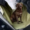 Capas de assento de carro de cachorro Tampa dobrável Transportadoras traseiras à prova d'água para cães grandes transportadores de viagem de estimação Perros Accesorios