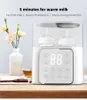 Bottle Warmers Sterilizers hibobi Baby 9 in 1 Fast Food Heater BPA Free with ACcurate Temperature Control Breatmilk 230329