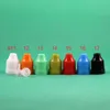 Parfumfles 30 ml 1oz PE Plastic eenhoorn pen vorm flessen kinderbewijs dop naald tips lot 100 sets