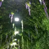 Kwiaty dekoracyjne 2m długie sztuczne rośliny zielone bluszcz liście winorośli fałszywe Parthenocissus Foliage dom
