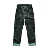 Mäns jeans Saucezhan 308xx-Bo-Wind Jeans för män Furinkazan Selvedge Raw Denim Jeans Mens Jeans 66 Mode Fit 16.8 oz Silverpläterade knappar 230329