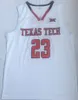 Texas Tech Star College Basketball 23 Jarrett Culver Trikots Herren Universitätshemd Alle genähten Teamfarben Schwarz Weiß Rot Für Sportfans Atmungsaktive Reine Baumwolle NCAA