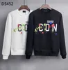 dsquared2 Вы En kaliteli hoodies d2 dsquare dsq2 t shirt erkek lüks sweatshirts tasarımcısı kapüşonlu erkek tshirts giyim fiym