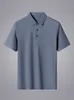 Mens Polos Summer Polo Shirts Classic Short Sleeve Tee Breattable Cooling Quick Dry Nylon Golf Tshirt Plus Size 8xl 230329