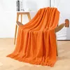 Cobertores Sofá nórdico cobertor el leito da cama bandeira de cama pequena manta de ar condicionado cobertor cobertor de malha de malha 230329