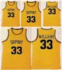 Dupont College Basketball Jason Williams Trikot 33 High School University Shirt Alle genähten Teamfarben Gelb Für Sportfans Atmungsaktive Reine Baumwolle Man NCAA