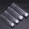 5ml 10ml 20ml 30ml 50ml 60ml 80ml 100ml Clear Plastic Empty Bottles Small Containers Bottle with Screw Cap for Liquids